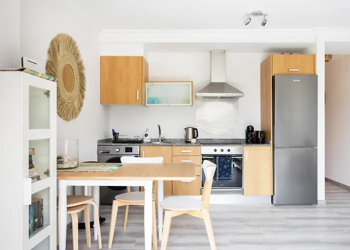 公寓 Moderno Junto Al Mar Con Balcon, Aparcamiento Y Wi-fi - Es-279-11 伊科德·德·洛斯·维诺斯